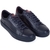 Byron Navy Leather Sneakers