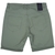 Smoke Green Jog Denim Shorts