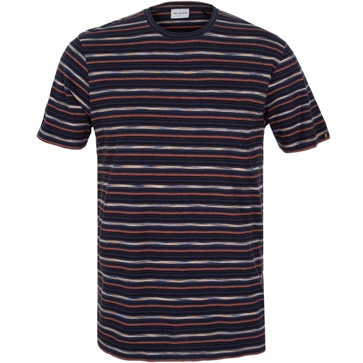 Slim Fit Marle Stripe T-Shirt-new online-Fifth Avenue Menswear