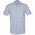 Maze Print Stretch Cotton Short Sleeve Shirt