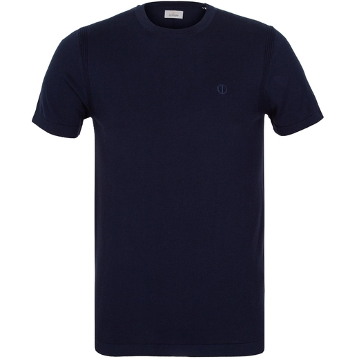 Zeke Knitted Crew T-Shirt-new online-Fifth Avenue Menswear