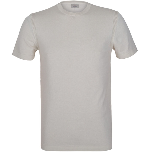 Zeke Knitted Crew T-Shirt-new online-Fifth Avenue Menswear