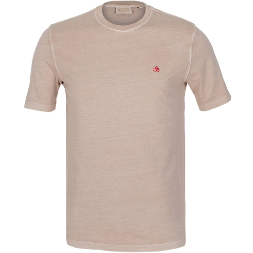 Regular Fit Garment Dyed Cotton T-Shirt-new online-Fifth Avenue Menswear