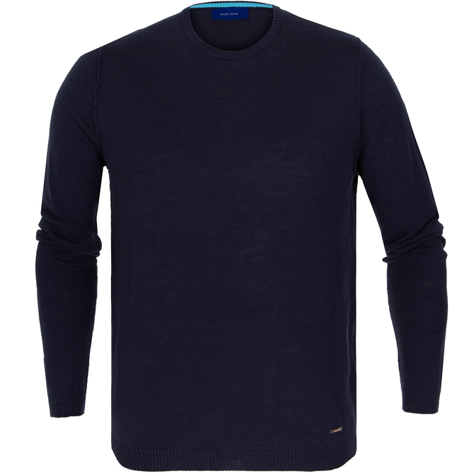 Cotton Crew Neck Pullover