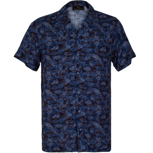 Will Paisley & Leaf Short Sleeve Shirt-on sale-Fifth Avenue Menswear