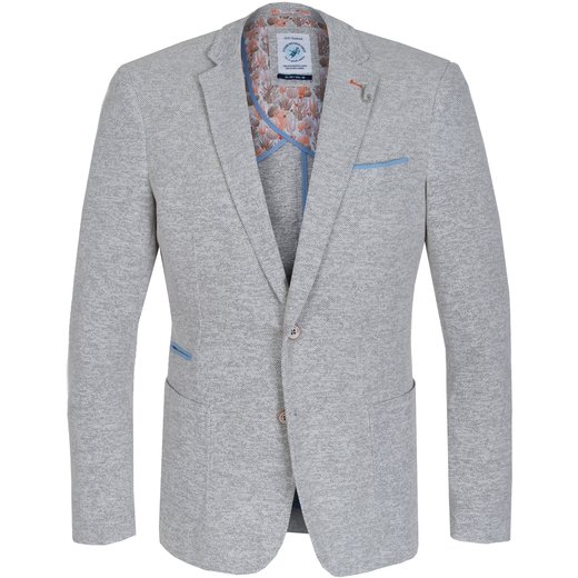 Fleck Stretch Knit Blazer-new online-Fifth Avenue Menswear