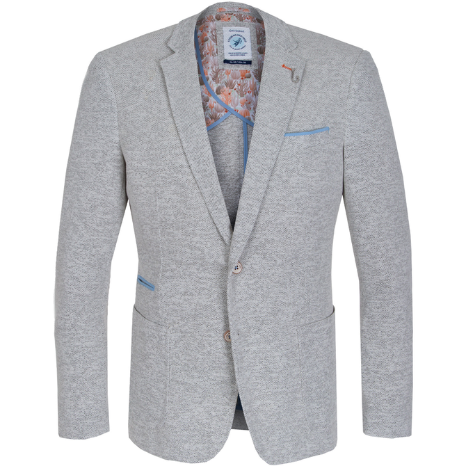 Fleck Stretch Knit Blazer