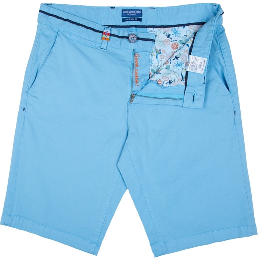 Bright Peached Twill Stretch Cotton Shorts-new online-Fifth Avenue Menswear