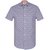 Dots Print Stretch Cotton Casual Shirt