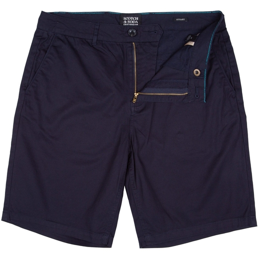 Stuart Garment Dyed Stretch Cotton Shorts-new online-Fifth Avenue Menswear