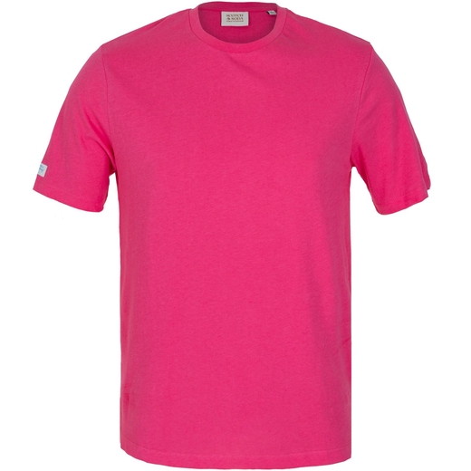 Regular Fit Cotton & Linen Blend T-Shirt-new online-Fifth Avenue Menswear