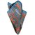 Paisley Print Silk Pocket Square