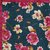 Floral Print Silk Pocket Square