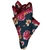 Floral Print Silk Pocket Square