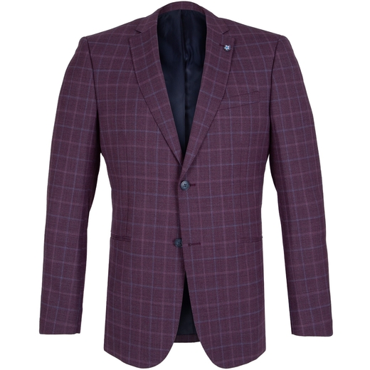 Jayson Stretch Wool Blend Check Suit-new online-Fifth Avenue Menswear