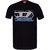 Slim Fit T-Diegor-K74 Brand Print T-Shirt