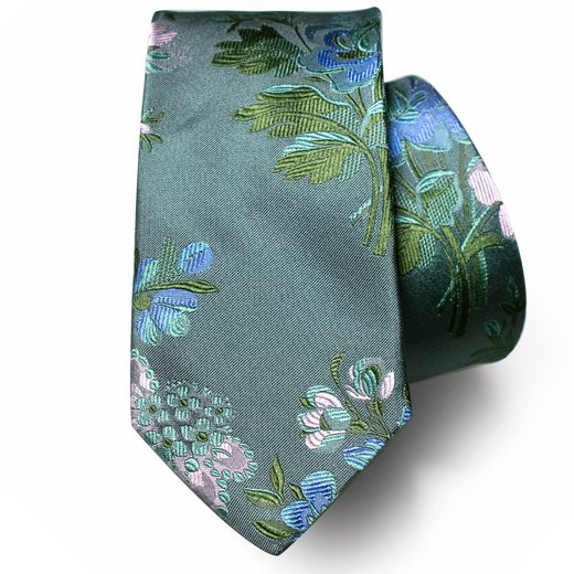 Limited Edition Terni Floral Silk Tie-new online-Fifth Avenue Menswear