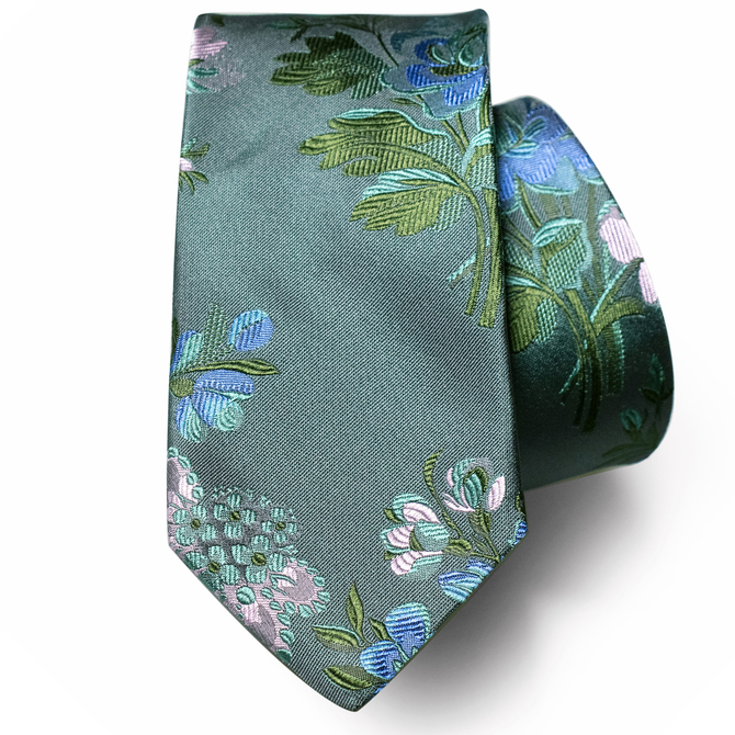 Limited Edition Terni Floral Silk Tie