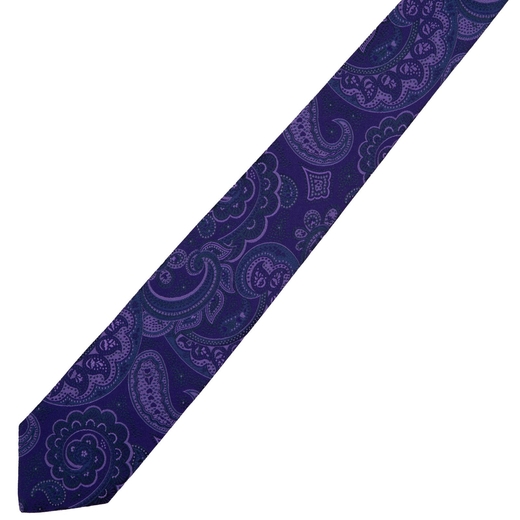 Tonal Luxe Paisley Tie-wedding-Fifth Avenue Menswear