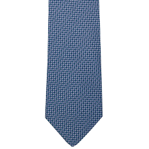 Micro Geometric Pattern Tie-wedding-Fifth Avenue Menswear