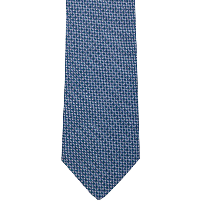 Micro Geometric Pattern Tie