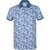 Leafs Print Pique Polo