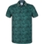 Leafs Print Pique Polo