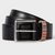 Signature Stripe Keeper Leather Belt