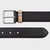 Signature Stripe Keeper Leather Belt