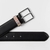 Signature Stripe Keeper Leather Belt