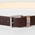 Signature Stripe Keeper Leather Belt