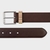 Signature Stripe Keeper Leather Belt