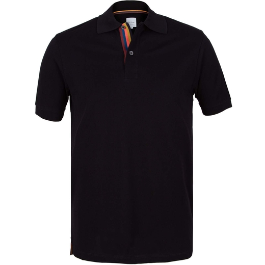 Luxury Polo With Artist Stripe Trim-new online-Fifth Avenue Menswear