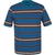 Regular Fit Multi Stripe Cotton T-Shirt