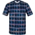 Regular Fit Shibori Check Cotton T-Shirt