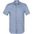 Tailored Fit Small Line Floral Print Short Sleeve Shirt