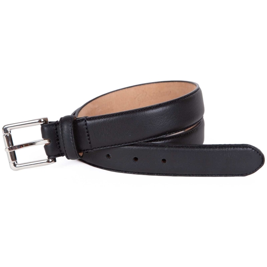 Luxury Deerskin Leather Dress Belt-new online-Fifth Avenue Menswear