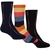 3 Pack Artist Stripe Mix Cotton Socks