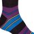 3 Pack Multi Stripes Cotton Socks