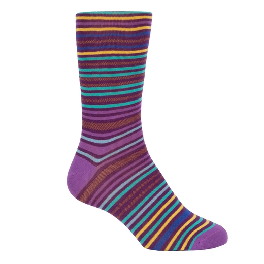 Gavin Stripe Cotton Socks-new online-Fifth Avenue Menswear