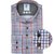 Multi-coloured Check Poplin Cotton Dress Shirt