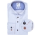 Luxury Fine Cotton Twill Check Dress Shirt