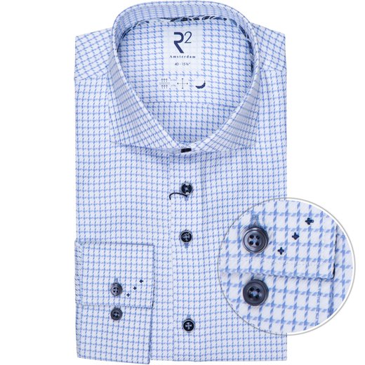 Luxury Check Cotton Twill Dress Shirt-new online-Fifth Avenue Menswear