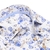 Luxury Linen Floral & Bikes Print Shirt