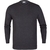 Fine Stripe 2-Tone Marle Knit Pullover