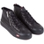 Athos Zip-up Hi-Top Leather Sneaker