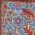 Vintage Floral Print Silk Pocket Square