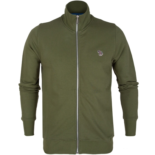 Organic Cotton Zebra Logo Zip-Up Track Top-new online-Fifth Avenue Menswear