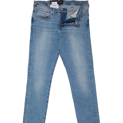 Tapered Fit Aged Organic Reflex Stretch Denim Jeans-new online-Fifth Avenue Menswear