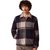 Wool Blend Check Harrington Jacket